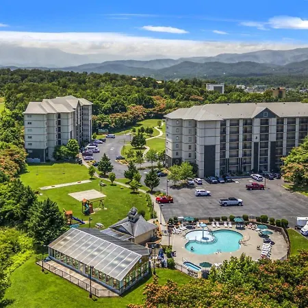Smoky Mountain View Condo- Indoor Outdoor Pool, Walking Path, Playground, Basketball More